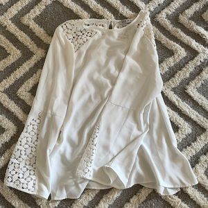 Bell bottom white top